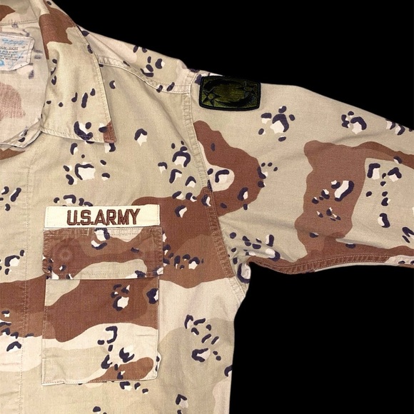 COPY - US Army Camouflage Jacket - Authentic Military Issued See Photo For Meas… - Picture 2 of 10